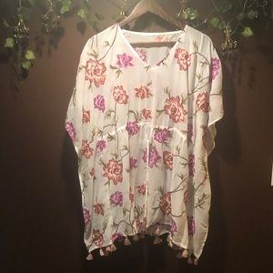 Sheer top or cover up